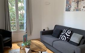 Nice Grand appartement face jardin