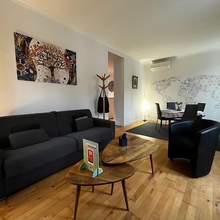 Nice Grand appartement face jardin Extérieur photo